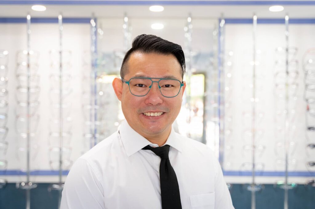 Lionel Lim professional optometrist at E Eye Place